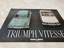 Triumph vitesse catalogue d'occasion  Decize