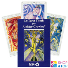 LE TAROT THOTH DE LUXE ALEISTER CROWLEY FRENCH EDITION DECK CARDS AGM URANIA NEW for sale  Shipping to Canada