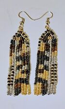Seed bead earrings for sale  Far Rockaway