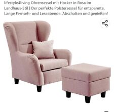 Hrensessel hocker rosa gebraucht kaufen  Friedrichshafen