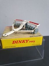 DINKY TOYS 322 DISC HARROW WHITE VERSION NEAR MINT IN ORIGINAL BOX for sale  Shipping to South Africa