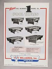 Billiards coin operated for sale  USA