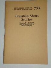 LIVRO AZUL PEQUENO 733 Contos Brasileiros, Monteiro Lobato, impressão por volta de 1927 comprar usado  Enviando para Brazil