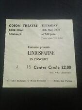Lindisfarne edinburgh 1978 for sale  DURHAM
