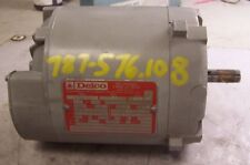 NEW DELCO 1/2 HP ELECTRIC AC MOTOR 230/460 VAC 1165 RPM 56C FRAME 2J8124C2 for sale  Camden