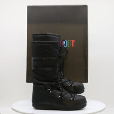 MOON BOOT HIGH NYLON UNSISEX SNOW BOOT UK 6 EU 39 ALL BLACK RRP £205 JA for sale  Shipping to South Africa