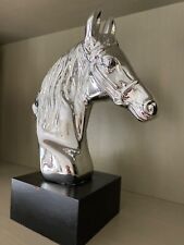 Silver horse bust for sale  MARLBOROUGH