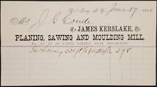 1880 billhead james for sale  Shipping to Ireland