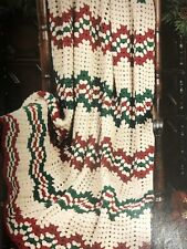 Used, A Year of Afghans Book 4 Crochet  Patterns 52 Designs Christmas Ripple Snowflake for sale  Shipping to South Africa