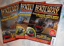 Railway magazines three for sale  SOUTHAMPTON