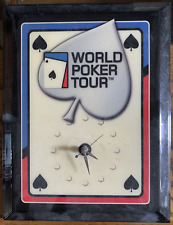 clock poker world wall tour for sale  Pawtucket