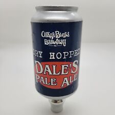 Usado, Torneira de cerveja Oskar Blues Brewery Dale's Pale Ale azul alça barra álcool bebida comprar usado  Enviando para Brazil