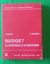 Budget gestione brusa usato  Cecina