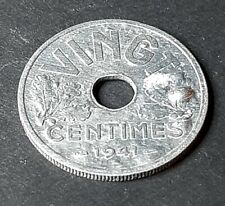 Vingt centimes 1941 usato  Latina