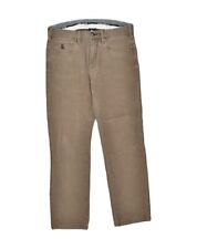 Used, MARINA YACHTING Womens Slim Jeans W32 L28 Brown Cotton LO09 for sale  Shipping to South Africa