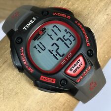 Timex Ironman Triathlon 30 voltas T5K755 relógio digital masculino multifuncional vermelho cinza, usado comprar usado  Enviando para Brazil