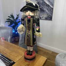 Tall wooden nutcracker for sale  LONDON