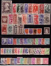 Francia año completo conjunto 1944 MNH 70 sellos segunda mano  Embacar hacia Mexico