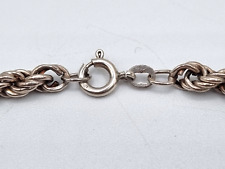 Hallmarked twisted chain for sale  LEIGHTON BUZZARD