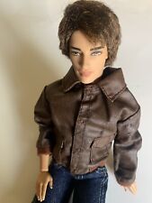 RYAN Ken Barbie Fashionista Doll Brunette Rooted Hair Articulated Arms + Outfit for sale  Shipping to South Africa