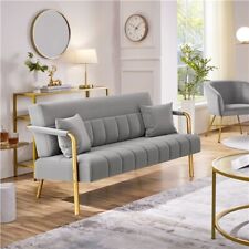 Seater velvet sofa for sale  Ontario