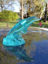 Vtg glass dolphine for sale  Nashport