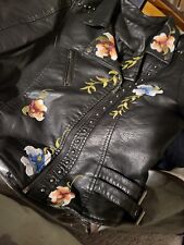 Womens leather floral for sale  DOWNPATRICK