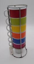 Multicoloured stacking ceramic for sale  ST. LEONARDS-ON-SEA