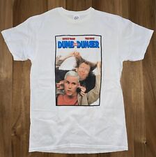 Dumb And Dumber Mens Trump & Pence White Printed Short Sleeve T Shirt Size M for sale  Shipping to South Africa