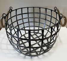 Large metal basket for sale  Shipping to Ireland