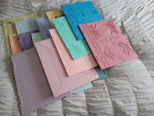 Assorted embossing boards for sale  STANMORE