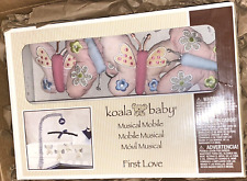 Berço musical Koala Baby Essentials borboletas móvel 0-5 meses novo na caixa rosa/azul comprar usado  Enviando para Brazil