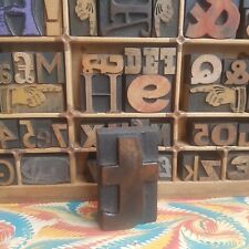 Large wooden letterpress for sale  LONDON