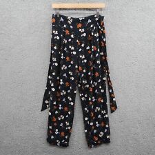 Pantalones para mujer American Eagle grandes de patrón floral viscosa informales de altura alta segunda mano  Embacar hacia Mexico