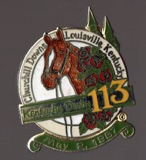 Pin's course hippique 2 mai 1987 / Kentucky derby 113 - Louisville USA (EGF) comprar usado  Enviando para Brazil