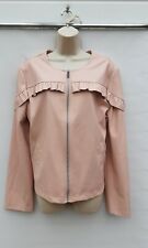 Pink pleather jacket for sale  STOKE-ON-TRENT