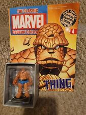 Eaglemoss Classic Marvel Figurine Collection #4 THE THING & Magazine, usado comprar usado  Enviando para Brazil