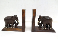 Pair wooden carved for sale  HASSOCKS