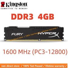 HyperX FURY DDR3 4GB 1600 MHz PC3-12800 Desktop RAM Memória DIMM 1pcs 4GB 1600MHz comprar usado  Enviando para Brazil