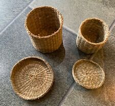 Seagrass baskets lid for sale  WEMBLEY