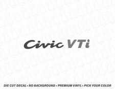 Adesivo de porta-malas Civic VTi EDM JDM escotilha traseira para 92-95 EG EK emblema Euro comprar usado  Enviando para Brazil