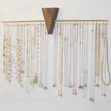 Colar de madeira pulseira vitrine joias pendurado display organizador suporte rack, usado comprar usado  Enviando para Brazil