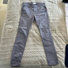 Topman chinos grey for sale  PLYMOUTH