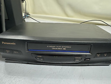 Panasonic PV-V4520 VCR 4 Head Hi Fi Stereo Omnivision VHS Player Tested Works for sale  Shipping to South Africa