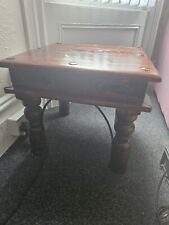 sheesham side table for sale  COLWYN BAY