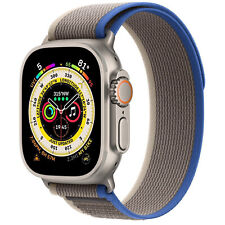 NUEVO Apple Watch Ultra 49 mm (GPS + celular) titanio con bucle Trail M/L azul/gris segunda mano  Embacar hacia Argentina