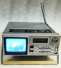 Modelo SANYO Vintage Nº Radio y TV reloj de cuarzo TPM2170AM/FM segunda mano  Embacar hacia Argentina