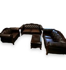 Brown leather sofa for sale  Philadelphia