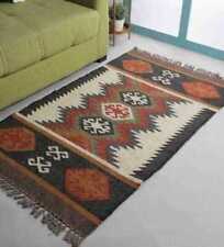 Tapete Kilim lã juta marroquino indiano feito à mão tapetes para sala de estar comprar usado  Enviando para Brazil