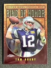 Tom Brady 2004 Topps Chrome Ring of Honor #RH-38 New England Patriots quase perfeito-estado perfeito. comprar usado  Enviando para Brazil